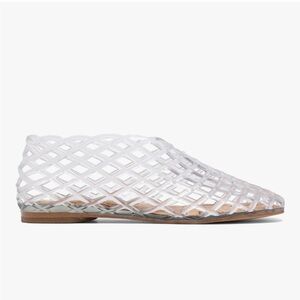 Brand new mesh jelly ballet flats, size 6.5